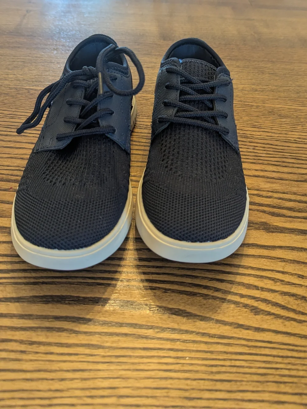 NWOT Steve Madden Big Boys 2Y Blue Dawes Lace Up Knit Sneaker